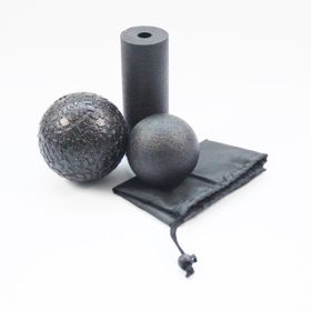 3 in 1 Yoga Massage & Fitness Tools with Bag