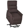 HOMCOM Electric Power Lift Recliner Chair Sofa with Massage