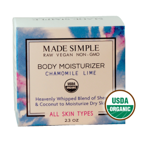 Organic Vegan Chamomile Lime MOISTURIZER