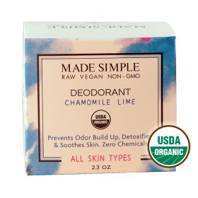 Organic Vegan Chamomile Lime DEODORANT