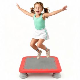25.5 Inch Kids Mini Trampoline with Non-Slip EVA Jumping Surface