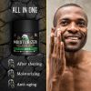 WINGO All In One Mens Face Moisturizer Cream After Shave Lotion for Men Organic Day Night Skin Care 1.8