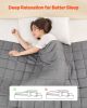 VEVOR King Size Cooling Breathable Blanket Weighted Blanket (25lb 88 x 104")