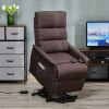 HOMCOM Electric Power Lift Recliner Chair Sofa with Massage