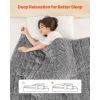 VEVOR Weighted Blanket, 20 lbs, 60 x 80 in Queen Size