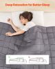 King Sized Weighted Blanket 25lb 80 x 87 Cotton