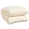 Weighted Blanket Light cream Brushed polyester microfiber King