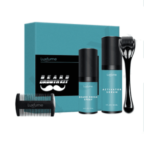 BELLEZON Beard Growth Liquid Beard Care Set (Option: New packaging)