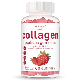 Re Lierre Collagen Peptide Gummies (Color: White)