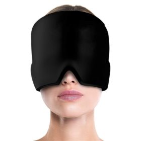 Ice Cap For Sinus and Headache Relief (Color: Black-Double, Ships From: China)