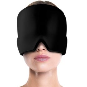 Ice Cap For Sinus and Headache Relief (Color: Black-Single, Ships From: China)
