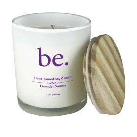 Broad Essentials CBD Candles - Lavender Dreams (size: 10oz Glass Tumbler w/ 700mg)