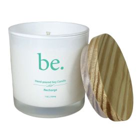 Broad Essentials CBD Candles - Recharge (size: 8oz Tin w/ 550mg)