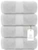 Luxury Bath Towels Set of 4 Large Cotton Ultra Soft Plush Bath Towels